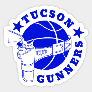 Defunct Tucson Gunners WBA Sticker